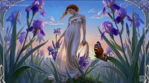 Визуальные поэмы - Альфонс Муха "Цветы оживают"