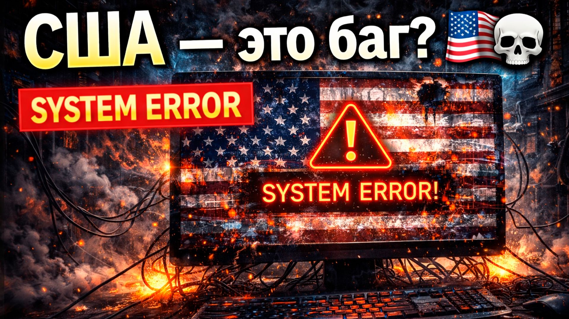 США — это баг? (жёсткий техно рейв) LOGIC NOT FOUND