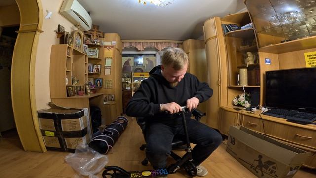 Распаковка детского самоката