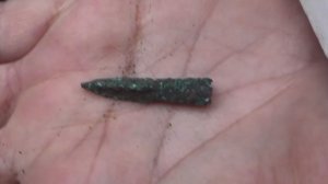 Скифский наконечник стрелы из раскопа по улице Украинской, 101