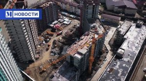 Идет второй день выдачи ключей в клубной резиденция «Ботаника Хиллс»