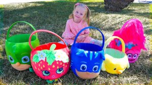 Сюрпризы Игрушки в разноцветных карзинках