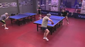 отбор Филиппов А. (639) - Рябенький С. (500) 31.03 настольный теннис Малиновый 400+ турнир СПб