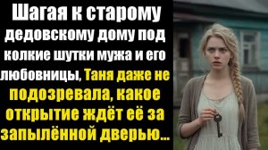 Истории из жизни. Шагая к старому дедовскому дому под колкие шутки мужа и его любовницы,