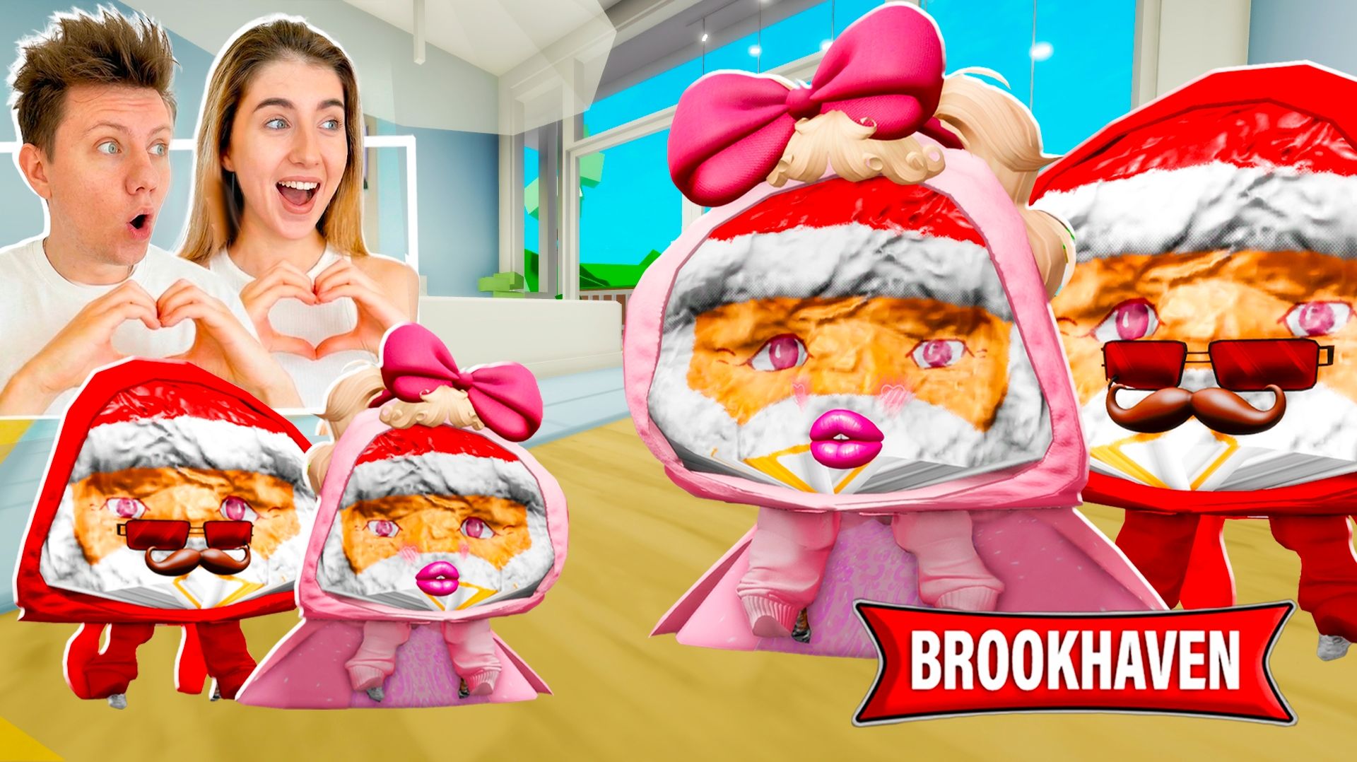 Мы притворились ДЕТЬМИ ГУГУГАГ и НАПУГАЛИ ВСЕХ ИГРОКОВ в Brookhaven 🏡RP