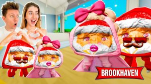 Мы притворились ДЕТЬМИ ГУГУГАГ и НАПУГАЛИ ВСЕХ ИГРОКОВ в Brookhaven 🏡RP