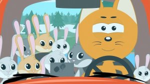 Котенок Котэ и Волшебный гараж - КУЗНЕЧИК - Мультик для детей малышей про машинки