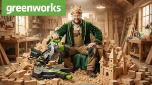 Торцовочная пила GreenWorks GD24MS216