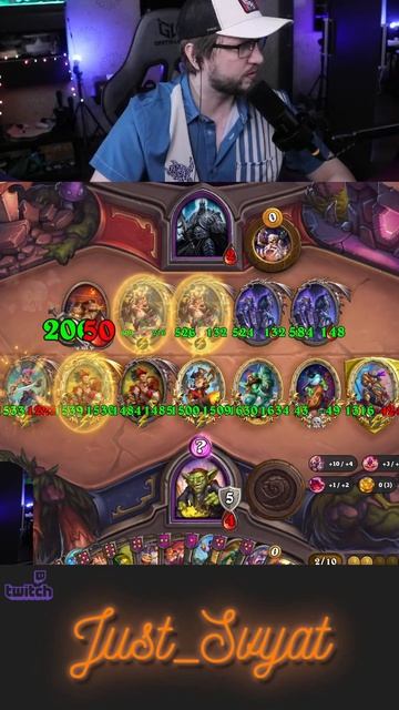 Свиньи VS Пираты #hsbg   #just_svyat #heartstone #хартстоун #стрим