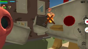 война робота чикена с робосалом