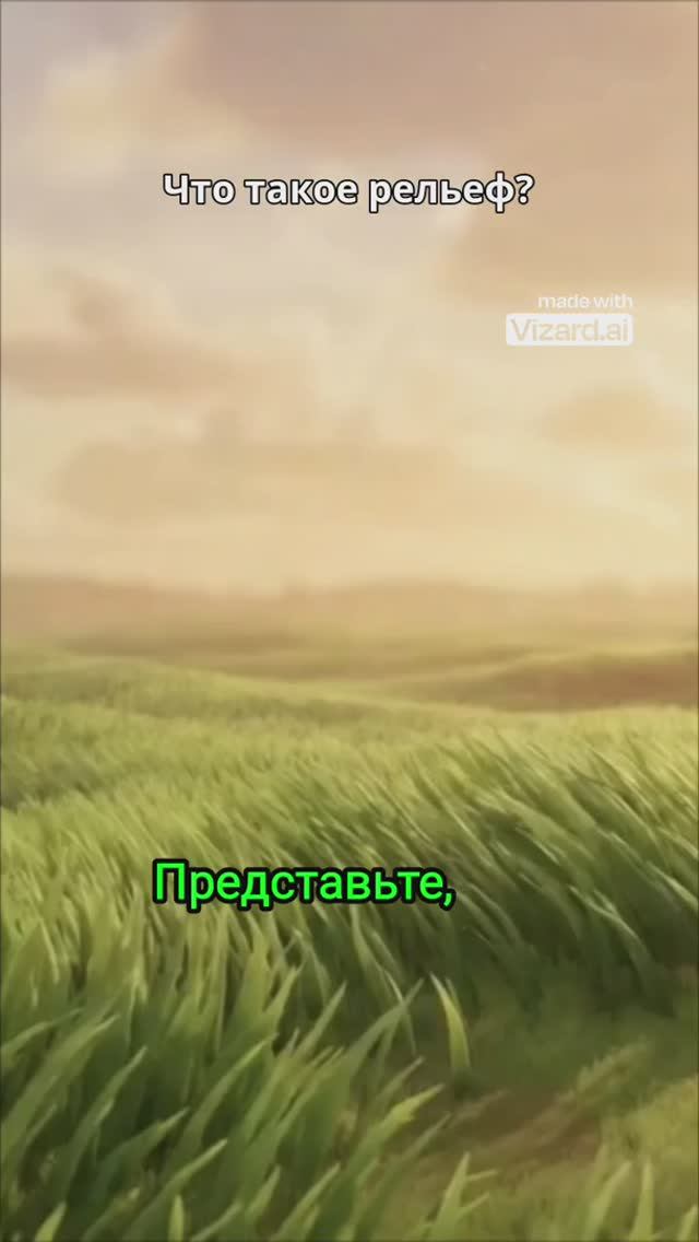 Что такое рельеф?