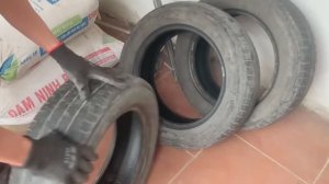 Не выбрасывайте старые покрышки, реально полезная самоделка получилась