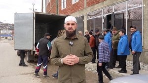 Волонтерский штаб Казбековского района получил питьевую воду для раздачи населению