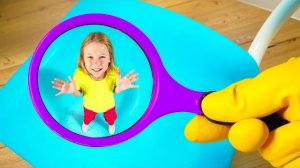 Настя случайно уменьшила свой рост | ВИДЕО ДЛЯ ДЕТЕЙ