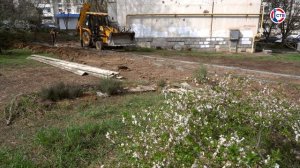 На проспекте Генерала Острякова ремонтируют придомовые территории