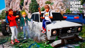 НЕУДАЧНАЯ ПОЕЗДКА НА ПИКНИК С БРАТЬЯМИ! ВИТЯ И ГРИША ПОГИБЛИ В ЛЕСУ!? ПОЖАР! ШКОЛЬНЫЕ БУДНИ ГТА 5