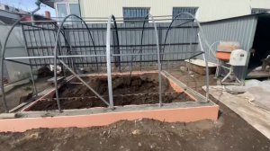 Монтаж теплици