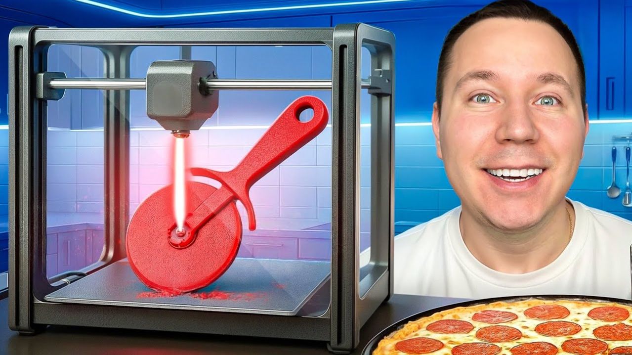 Распечатал Странные Кухонные Гаджеты на 3D Принтере