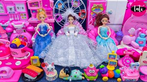 Играем в игрушки из мультика принцесса кукла Барби. Мультфильм для детей. ASMR АСМР