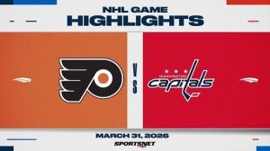 Обзор матча НХЛ | Вашингтон - Филадельфия (01.04.2026)