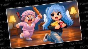 НЕ БУДИ БАБУШКУ В 3 ЧАСА НОЧИ В РОБЛОКС! Леводиагональное видео