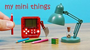 Моя БОЛЬШАЯ коллекция МИНИ вещей! Часть 1