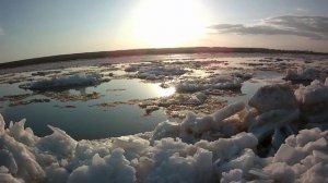 Ледоход 2026 в Великом Устюге