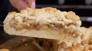 ПЕСОЧНЫЙ ПИРОГ с яблоками