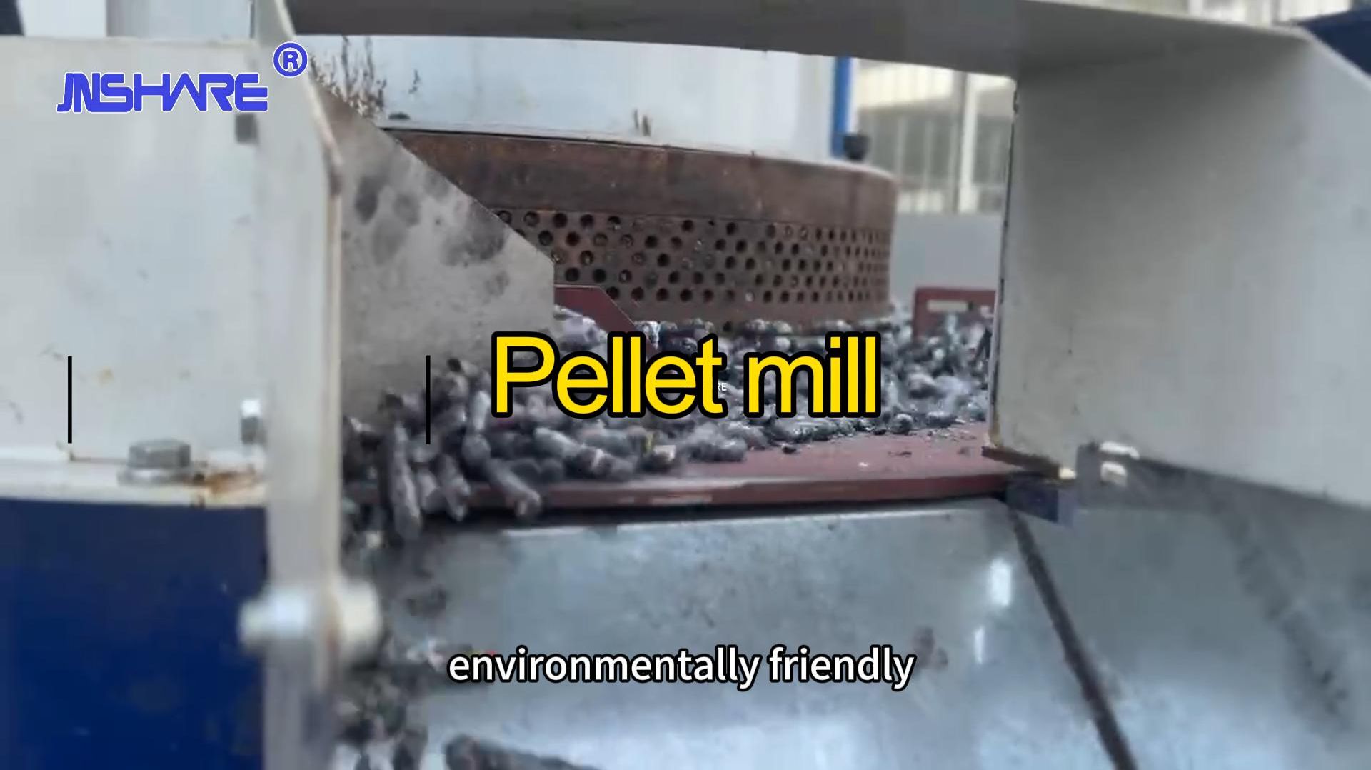 Превратите отходы в высококачественные гранулы за один раз! #машинадлявыпускабиомассагранул