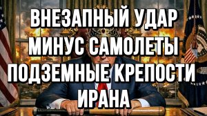 ВНЕЗАПНЫЙ УДАР! ПОДЗЕМНЫЕ КРЕПОСТИ ИРАНА / ТАМИР ШЕЙХ новости