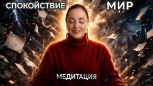 ВНУТРЕННЯЯ УСТОЙЧИВОСТЬ ВО ВРЕМЕНА ХАОСА! МЕДИТАЦИЯ