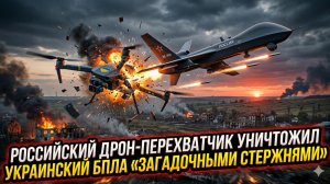 🚁 «Многоразовый убийца»: секретный перехватчик РФ уничтожает дроны ВСУ неизвестным способом