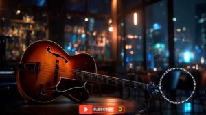 Ночная джазовая музыка на гитаре – джаз-кафе в Нью-Йорке после закрытия • Полуночная атмосфера