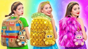 Бедная vs Богатая vs Ультра Богатая Девушка в Школе | Сумасшедшие Идеи для Пранков от Multi DO Smile