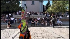 KARCOCHA Уличное шоу в Мадриде.  Импровизация