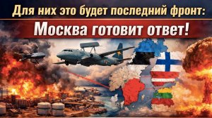 Прибалтика и Финляндия стали плацдармом: Москва готовит ответ, и он будет жёстким!