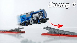 LEGO Train против прыжка в пропасть