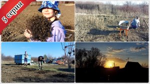 Работаем на даче 🔥 Пересадила цветы. Солнечная погода. 5 серия