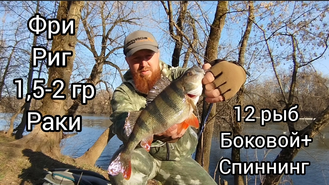 БОКОВОЙ+СПИНИНГ+ФРИРИГ 1-2 ГР 12 РЫБ!РЫБАЛКА ДОННЫЙ ВИД ЛОВЛИ ОКУНЬ МИКРОДЖИГ