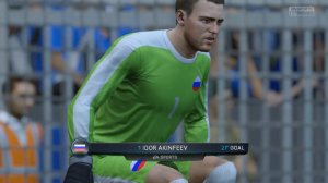 Fifa 2016 Россия  Индия  Акинфеев забил гол! Лучший момент!