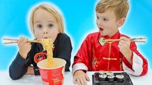 Крис изучает страны с друзьями