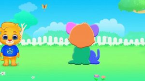 Детский развивающий мультфильм: угадай картинку, пазлы.