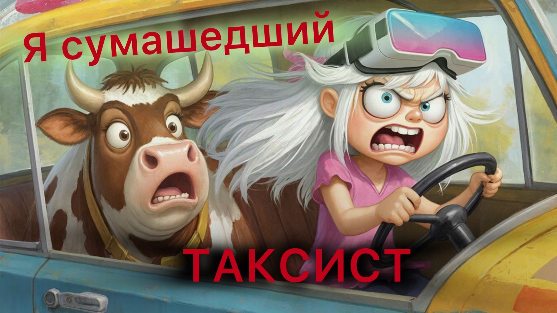 Я СТАЛА ВОДИТЕЛЕМ ТАКСИ В TAXI DRIVER VR