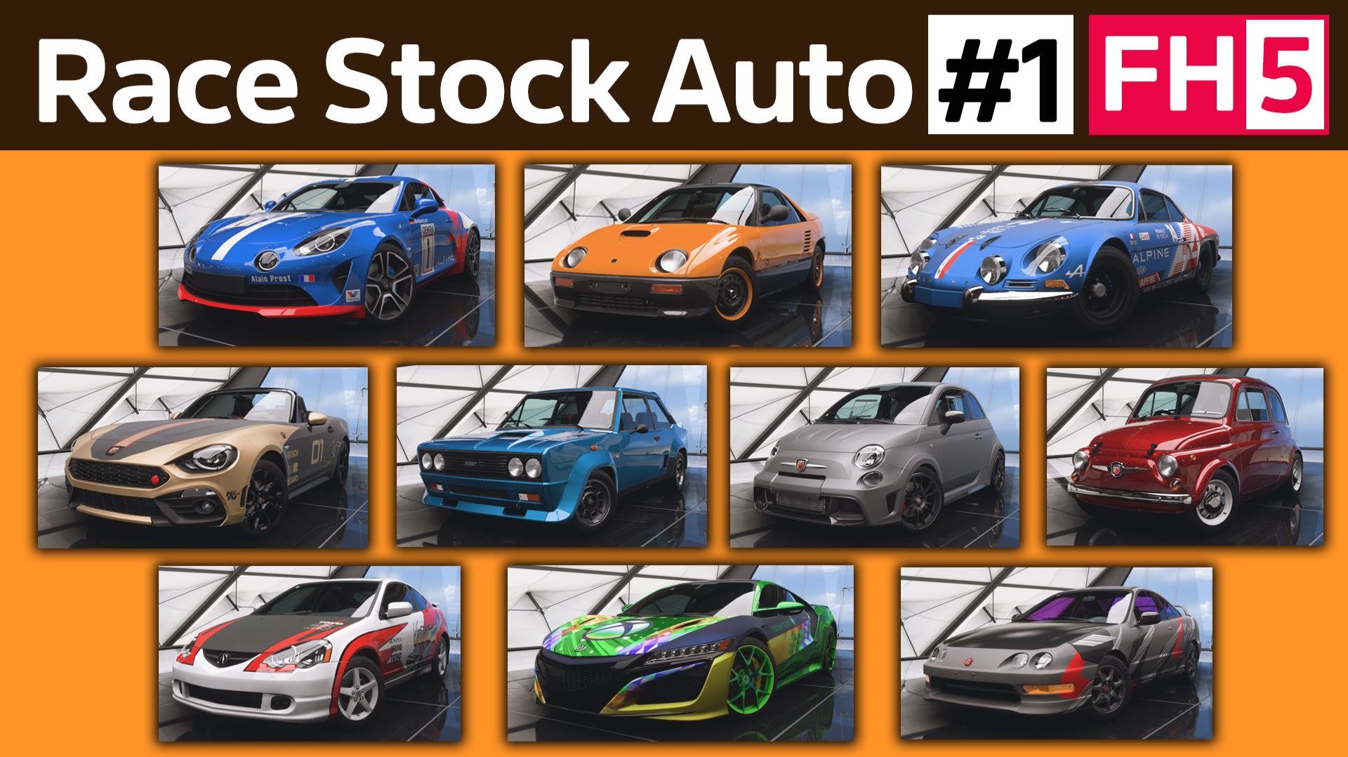 Forza Horizon 5 - Race Stock Auto #1