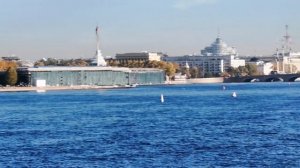 Санкт-Петербург, Ростральная колонна, Петропавловская крепость, зимний дворец, река Нева