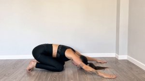 Stretching Body in White Clothes