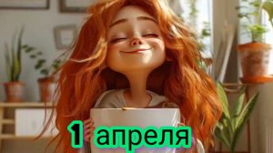 С 1 апреля! С добрым утром. Красивая музыкальная открытка.