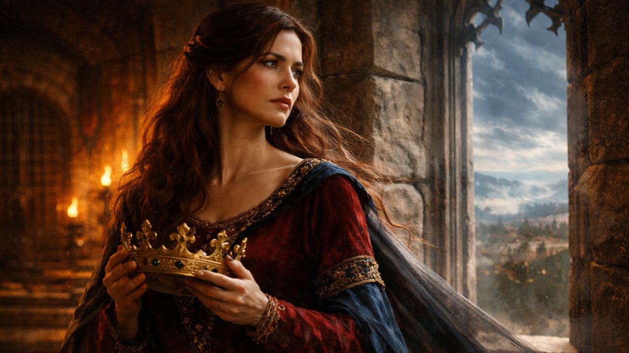 Шестнадцать лет в плену у собственного мужа: история королевы, которую боялись все