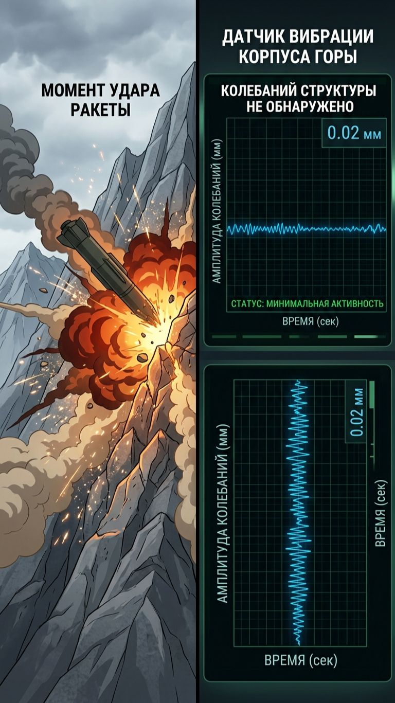 Смогут ли США пробить самую защищенную крепость Ирана? #Иран #США #СекретныйБункер #Гора-Кирка