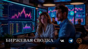 🔥Биржевая сводка  ✅ Обзор рынка